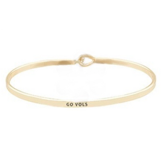 T199- Gold GO VOLS Bracelet