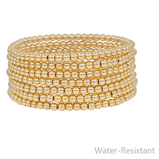 B35-7 Row 4mm CCB Bracelet