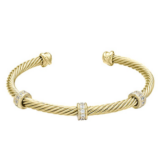 INS18-CZ Ring Accent Cable Cuff