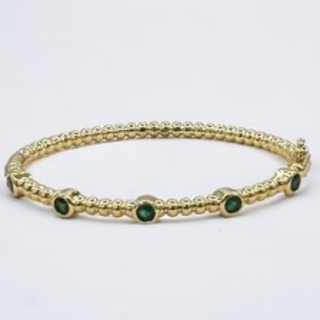 Y67- 18K Gold Colored CZ Bracelet - Thumbnail 2