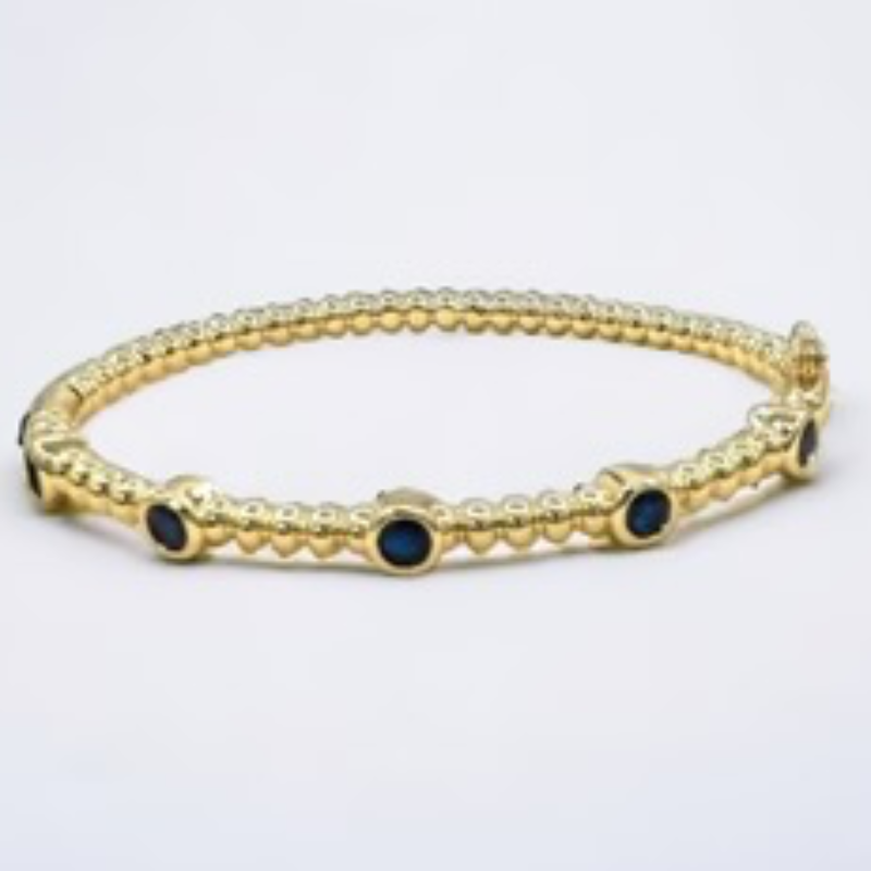 Y67- 18K Gold Colored CZ Bracelet - Thumbnail (Preview) 3