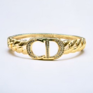 M67- 18K Gold CD Bracelet