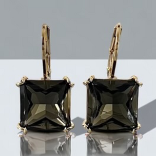 CL56- Swarovski Element Crystal Lever back Earrings (gold, silver & multiple color crystals available) - Thumbnail 18