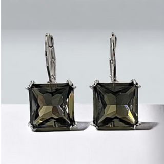 CL56- Swarovski Element Crystal Lever back Earrings (gold, silver & multiple color crystals available) - Thumbnail 17