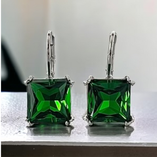 CL56- Swarovski Element Crystal Lever back Earrings (gold, silver & multiple color crystals available) - Thumbnail 13