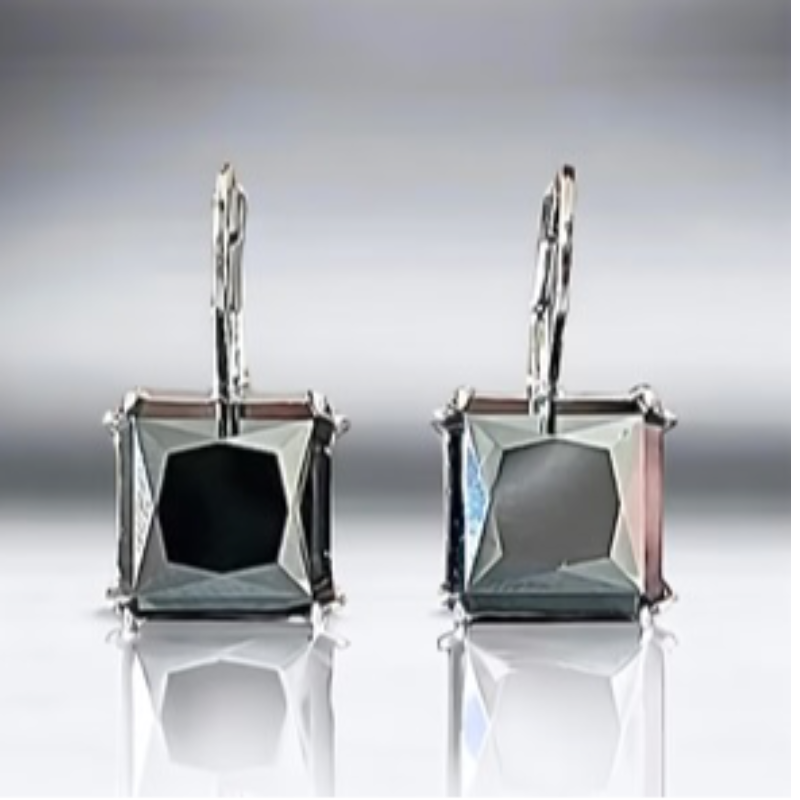 CL56- Swarovski Element Crystal Lever back Earrings (gold, silver & multiple color crystals available) - Thumbnail (Preview) 15