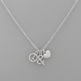 Y77- Heart & Peace Choker - Thumbnail 2