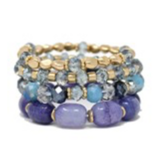 USC 57- 4 Layer Stone Bracelet - Thumbnail 5