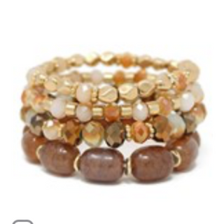 USC 57- 4 Layer Stone Bracelet - Thumbnail 7