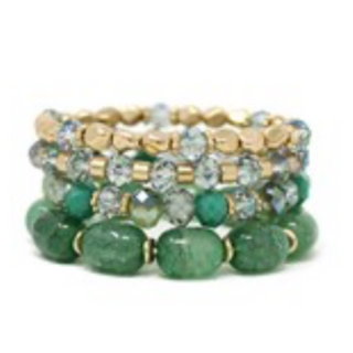 USC 57- 4 Layer Stone Bracelet - Thumbnail 6