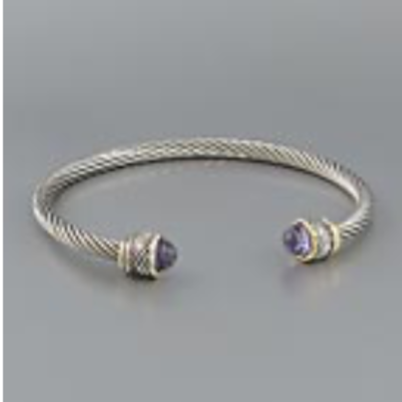 M86-Cable Cuff Bangle Main Image