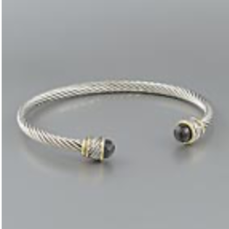 M86-Cable Cuff Bangle - Thumbnail (Preview) 2