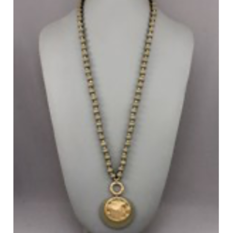 USC54- Layered Disc Bead Necklace - Thumbnail (Preview) 6