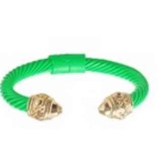 Y88- Gold Tip 8MM Color Cable Cuff - Thumbnail 8