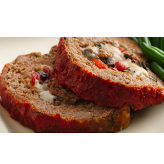 Italian Cheese Stuffed Meatloaf with Mashed Potatoes and Green Beans . Italian Cheese Stuffed Meatloaf with Mashed Potatoes and Green Beans 