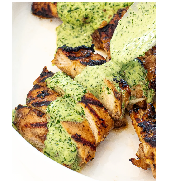 PERUVIAN CHICKEN WITH GREEN SAUCE Main Image