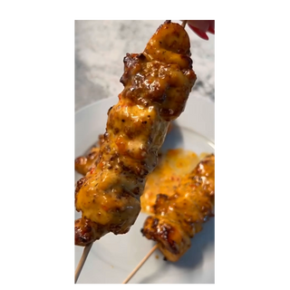 Bang Bang Chicken Skewers 