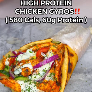 High Protein Chicken Gyros