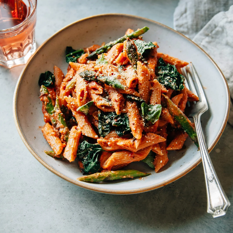 Creamy Vegan Penne Pasta with Rosé Sauce Main Image