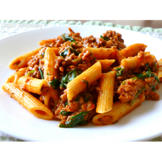 Beef and Veggie Protien Pasta 