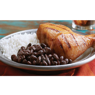 Red Bean Soup, White Rice and Charcoal Grilled Chicken (FTDI ) BROWN RICE