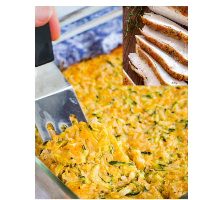 Zucchini Casserole with Turkey Breast  Main Image