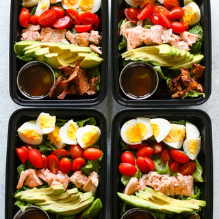 Salmon Cobb Salad