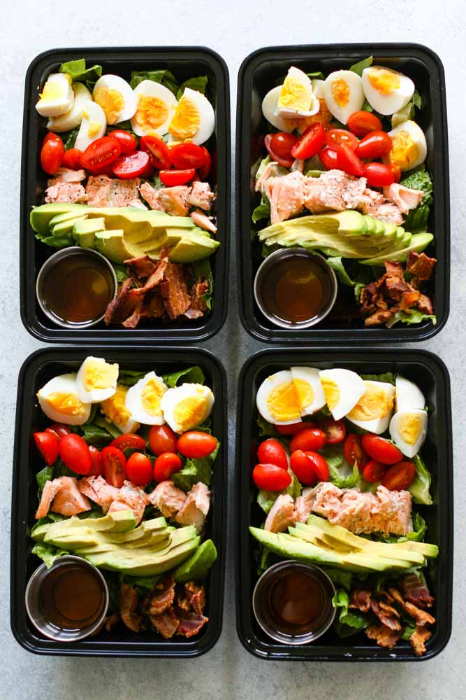 Salmon Cobb Salad Main Image