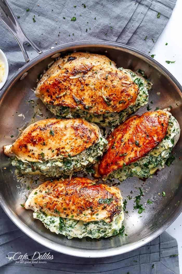 Spinach stuffed Chicken breast  Main Image