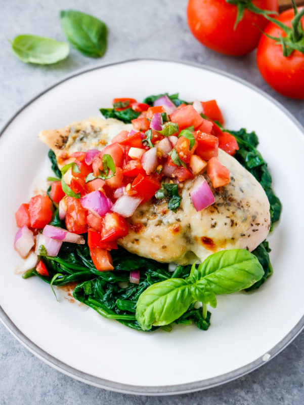 Sheet Pan Bruschetta Chicken Main Image