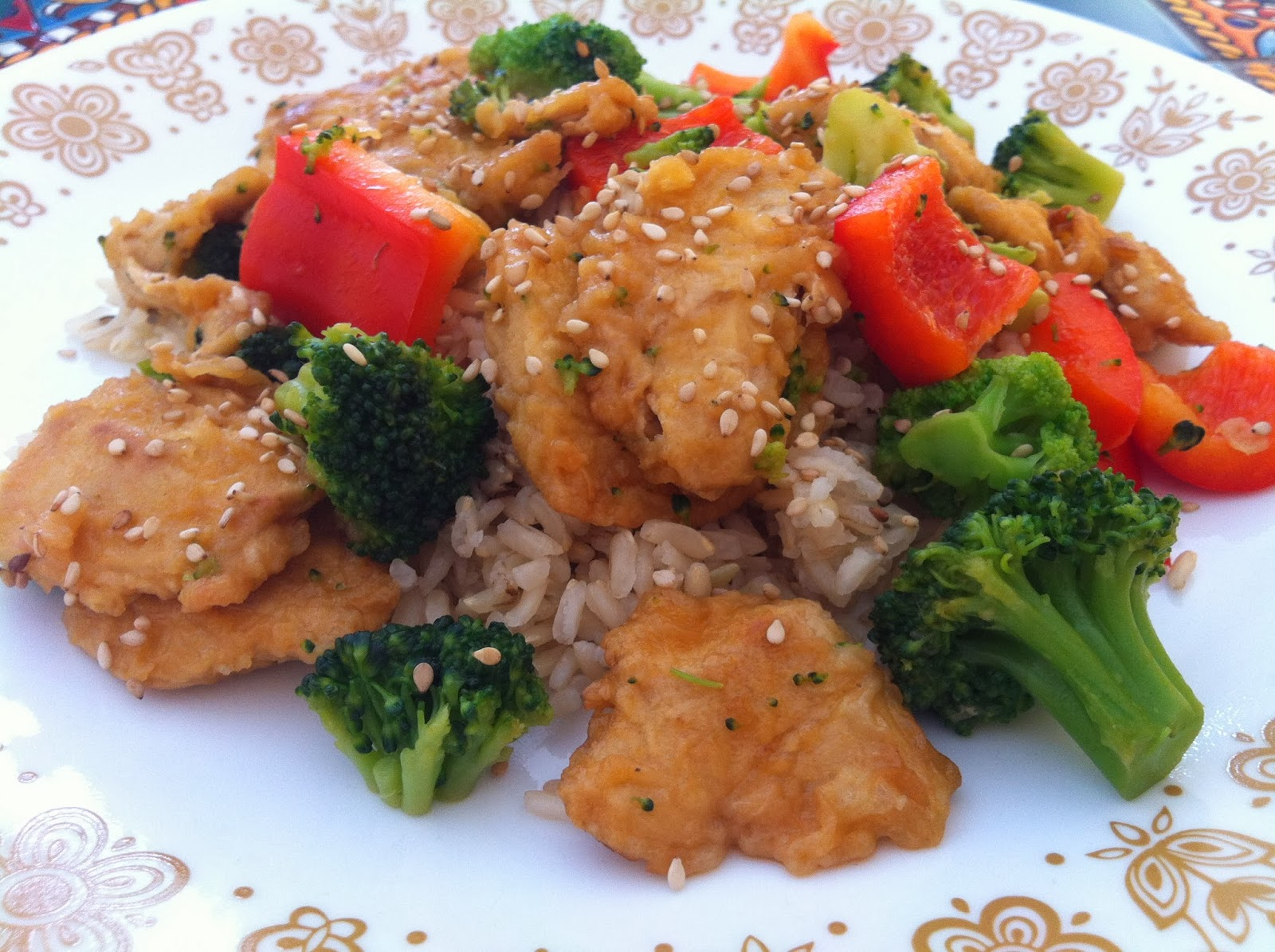 Mandarin Orange Crispy Vegan Chicken Main Image