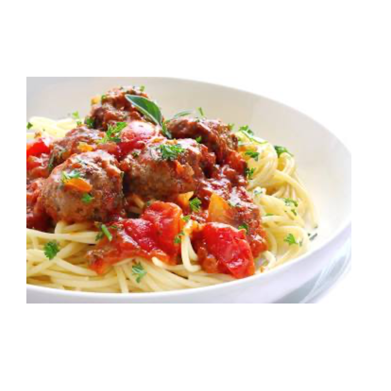 HIGH PROTEIN spaghetti and meatballs  Main Image