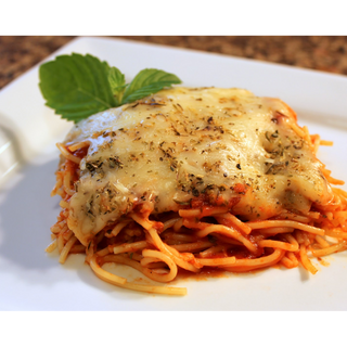 OVEN BAKED CHICK PEA SPAGUETTI - GROUND BEEF