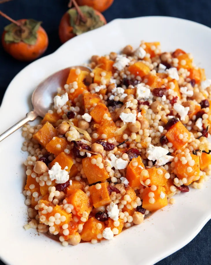 Couscous Salad with Butternut Squash and Cranberries Main Image