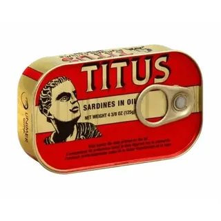 Titus Sardine 125g Standard