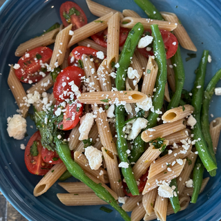 Pasta & Spring Vegetable with Feta