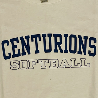 5. Centurions Softball in Blue T-shirt