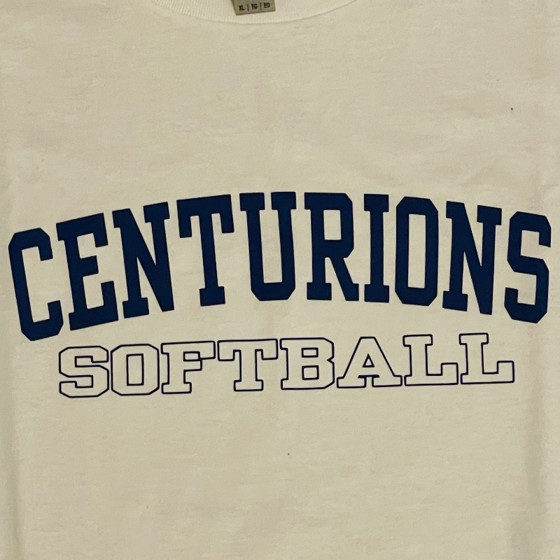 5. Centurions Softball in Blue T-shirt Main Image