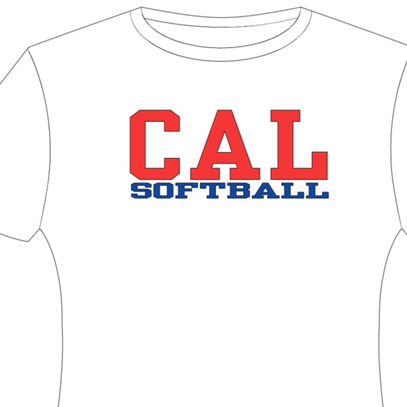 2. CAL SOFTBALL T-SHIRT Main Image