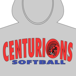 6. Centurions Gray Hoodie with Head in O