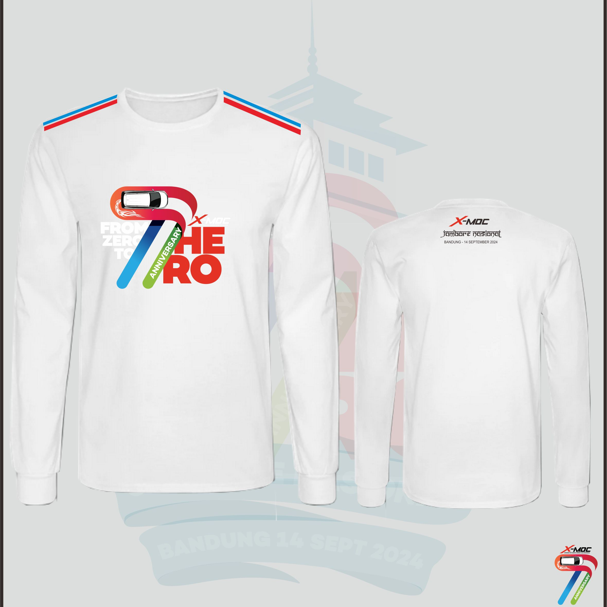 KAOS LENGAN PANJANG ANAK (PUTIH)