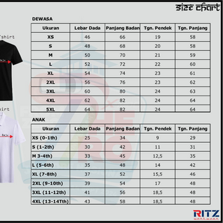 KAOS LENGAN PENDEK ANAK (HITAM)