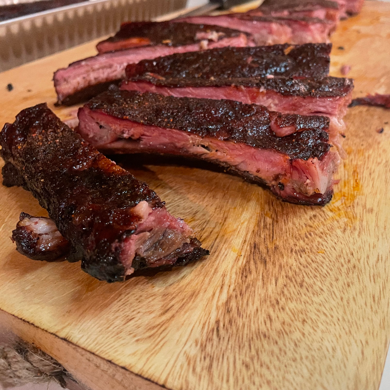 Slow Smoked St. Louis Ribs Main Image