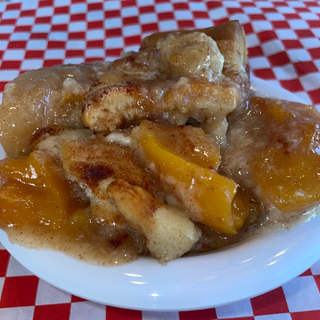 Southern Peach and Pear Cobbler
