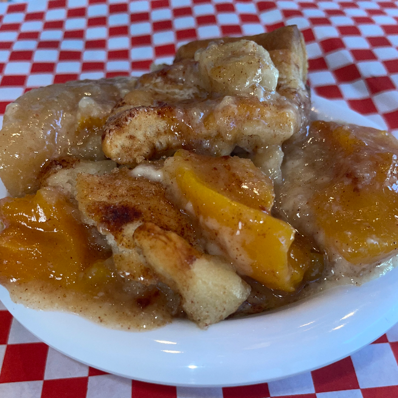 Southern Peach and Pear Cobbler Main Image