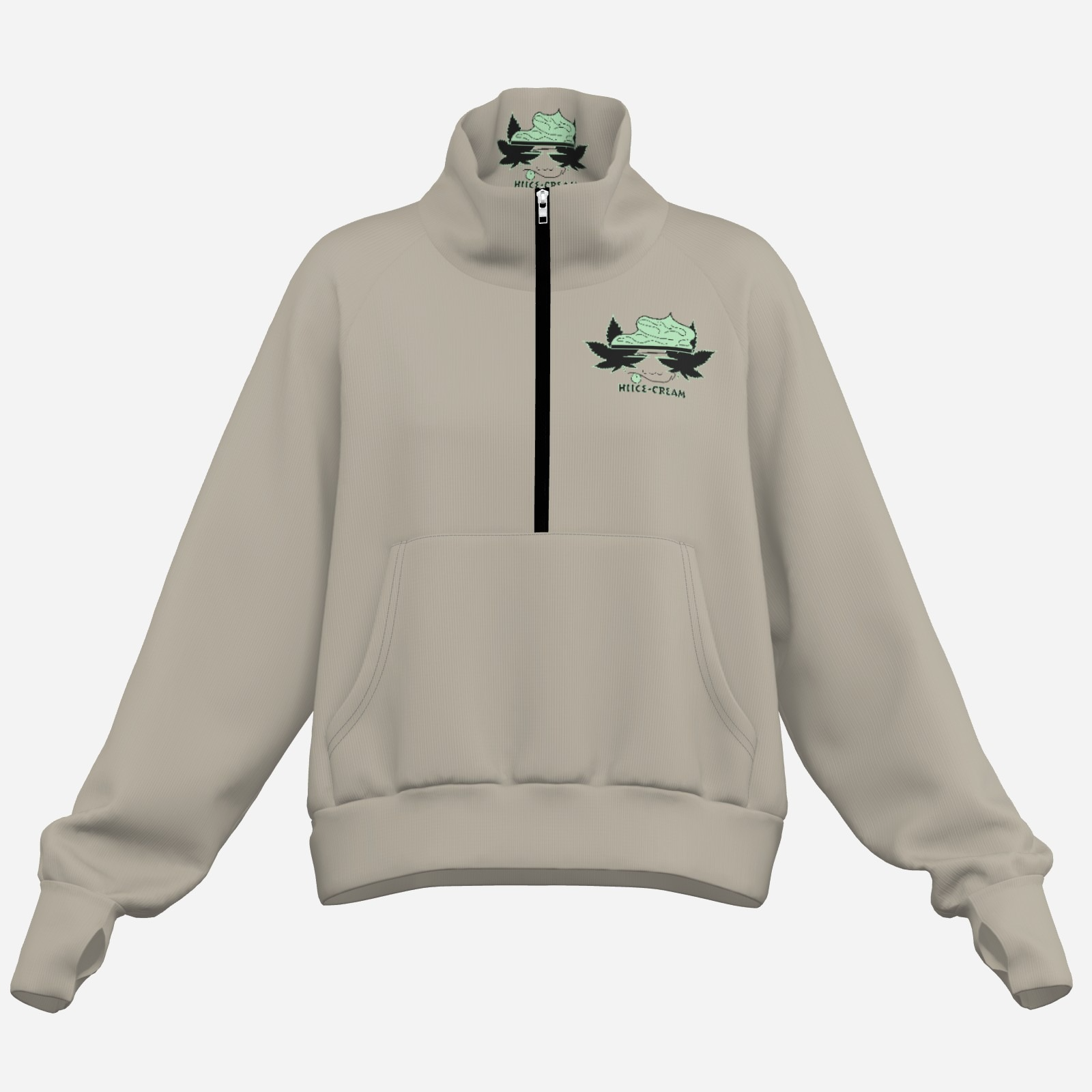 Zipper Sweatshirt