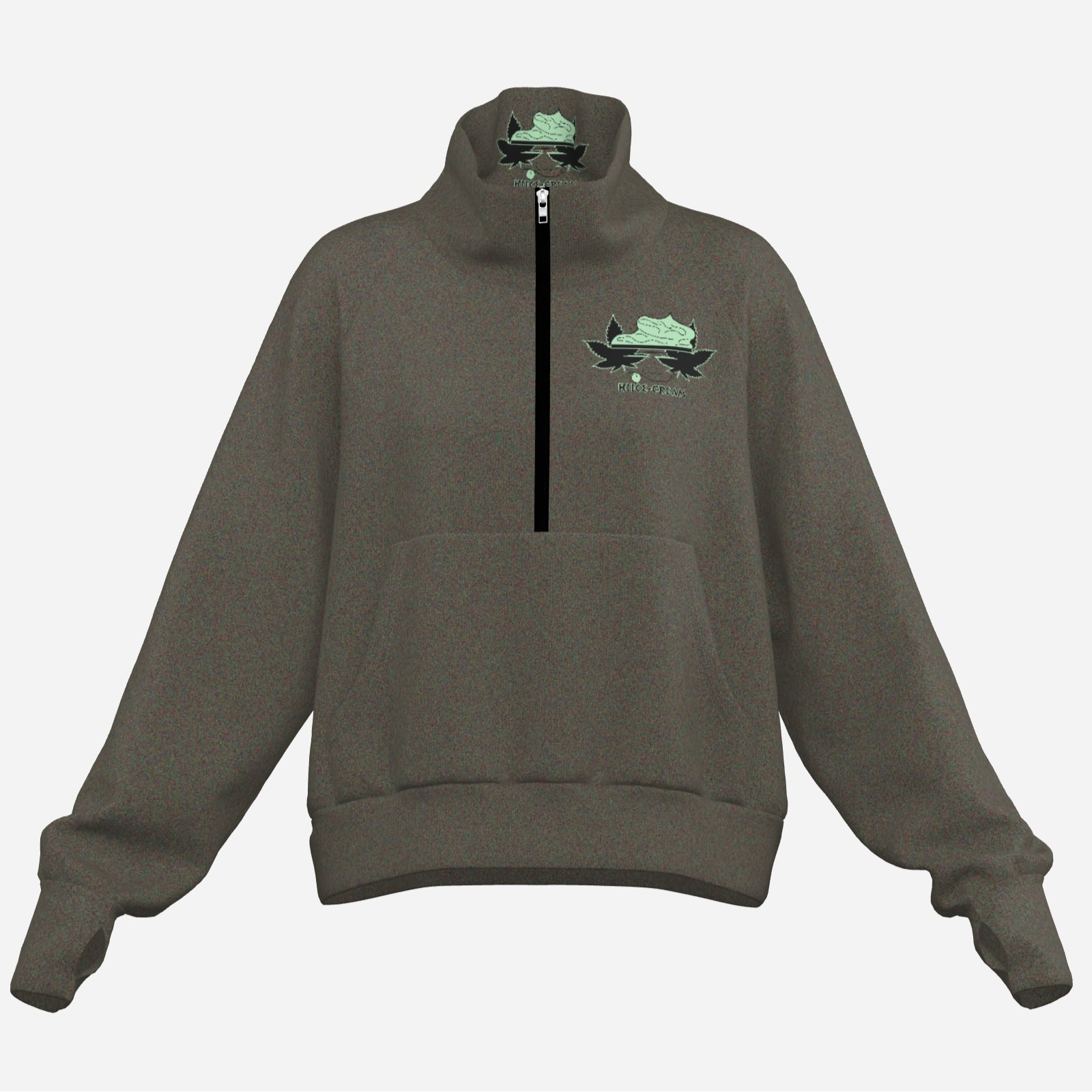 Zipper Sweatshirt