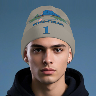 Printed Long Beanie - Dark Apricot - Champion