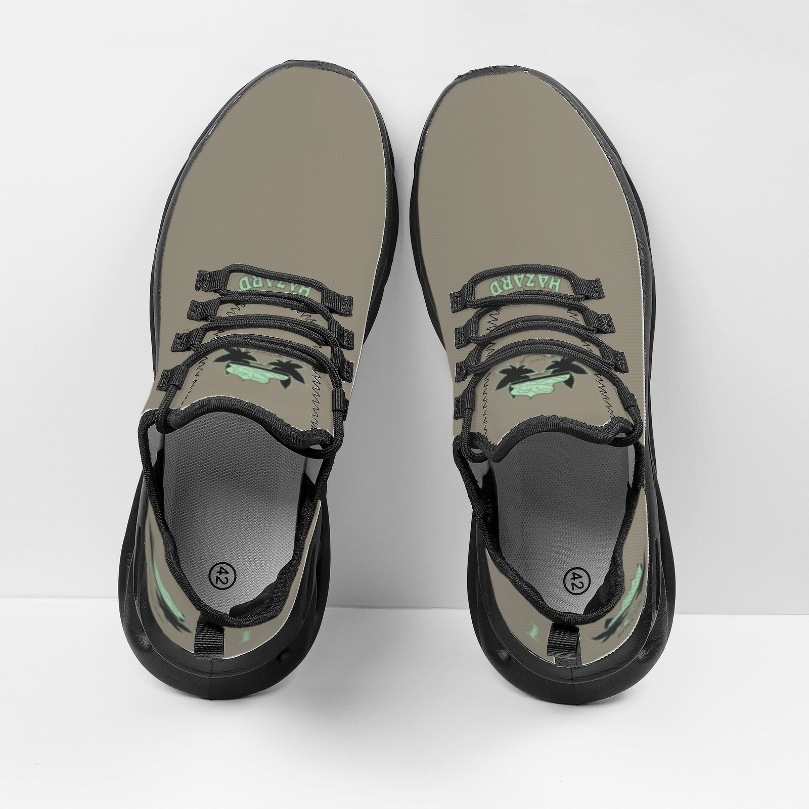Light Sneaker - FlyKnit 2, "Hazard 1's"
