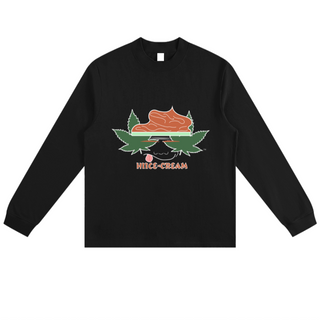 Heavy T - Black - Dark Pumpkin